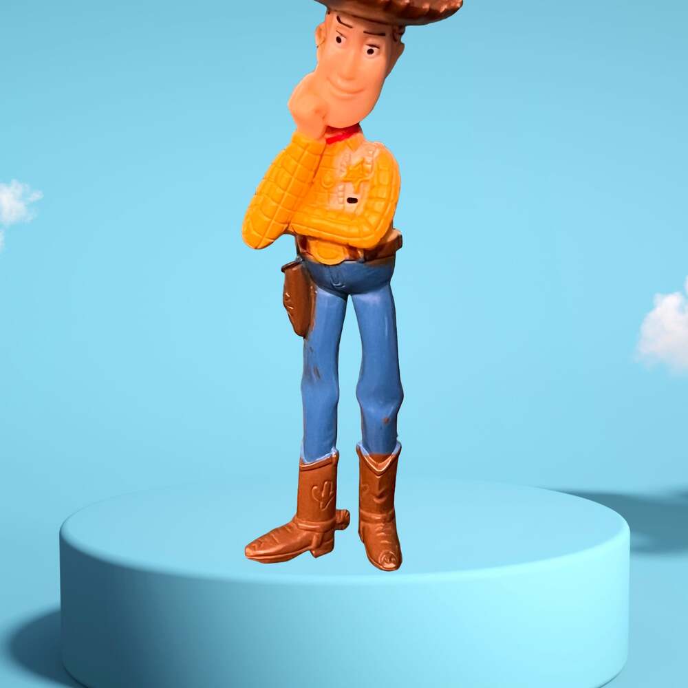 Toy Story Sheriff Woody Cowboy 3” Action Figure Disney Plastic Toy